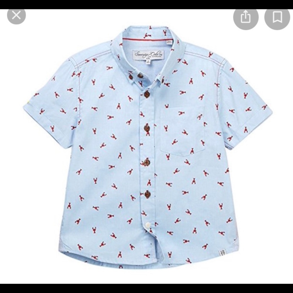 Baby Lobster button down